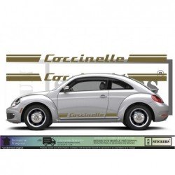 VW Coccinelle / New Beetle – complete stripe decal kit
